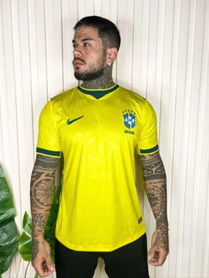 IMG_5437.JPG Camisa Seleção Brasileira Nacional Masculina